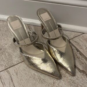 Dolce vita silver heels